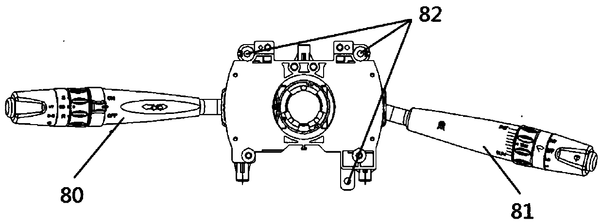 4X4 electromechanical hydraulic all-wheel steering device