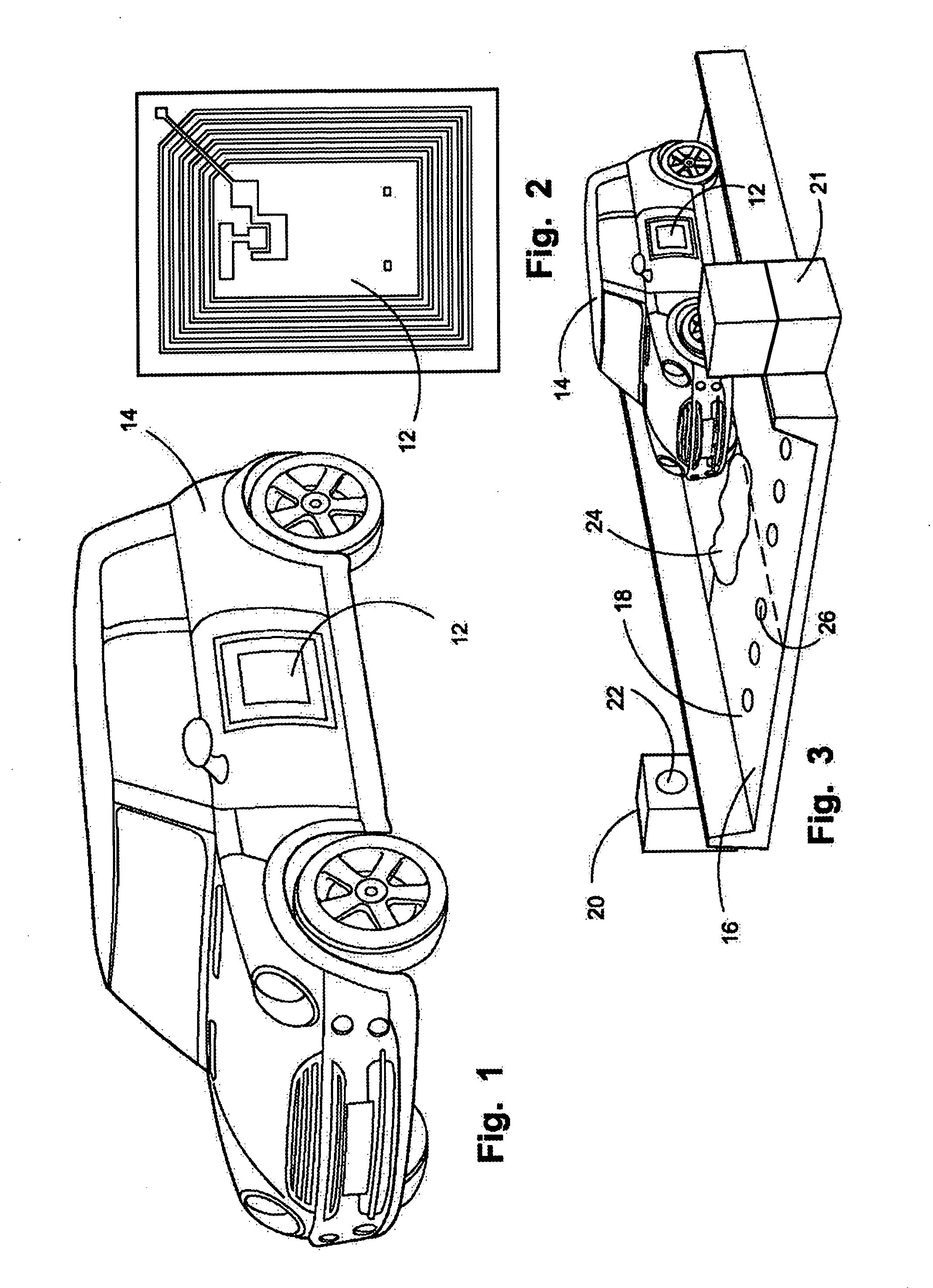 Method and apparatus for remote control vehicle identification