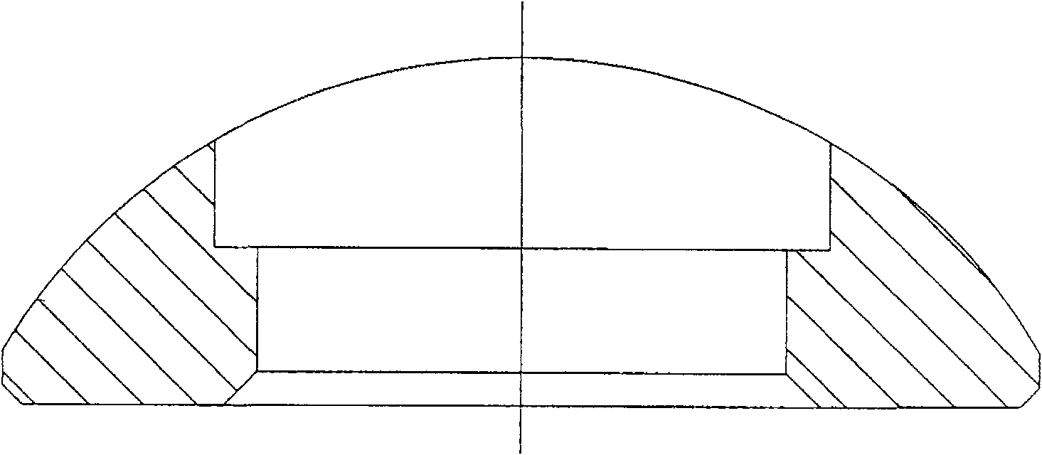 Electromagnetic four-way valve main valve seat processing method