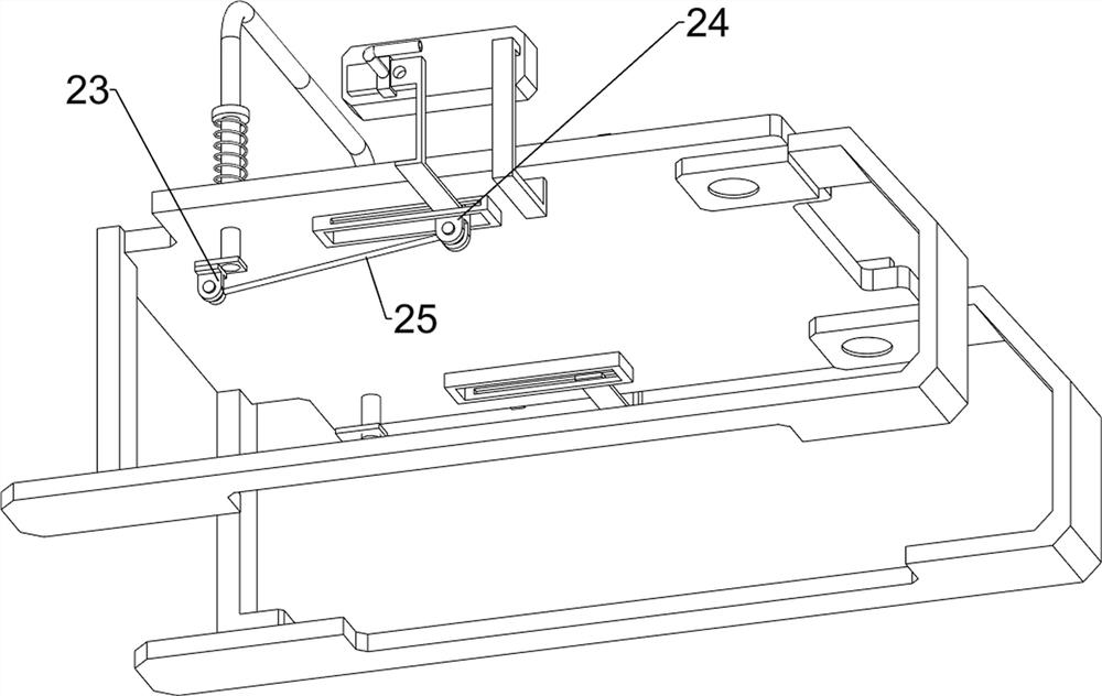 Rotary polishing device for inner wall of bearing bush