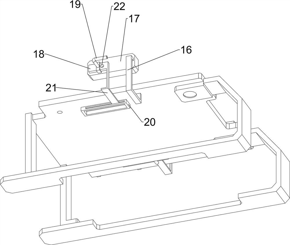 Rotary polishing device for inner wall of bearing bush