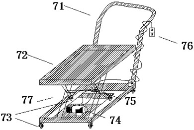 Tunnel non-motorized vehicle lane groove cover plate mounting device