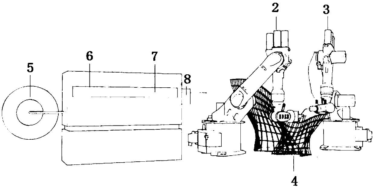 System and method for constructing a metal grid frame