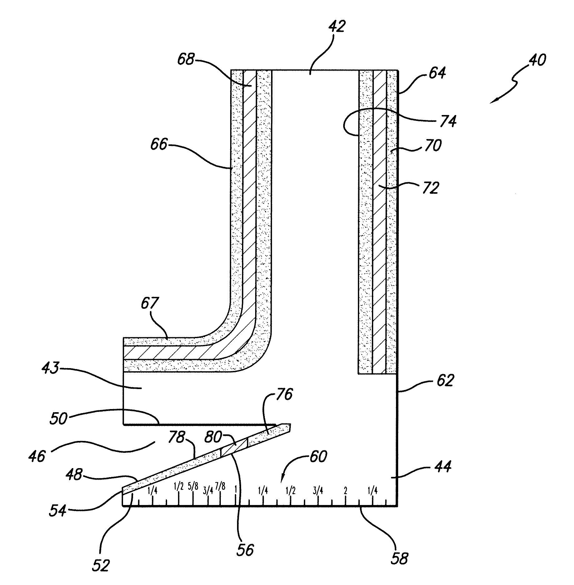 Apparatus and method for determining whether an envelope is in or out of specification