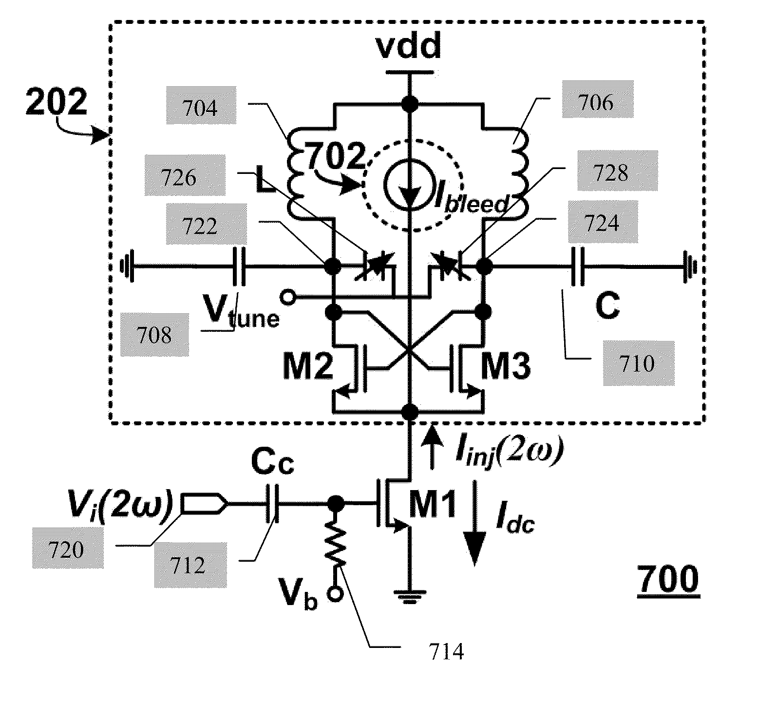 Frequency divider using an injection-locking-range enhancement technique