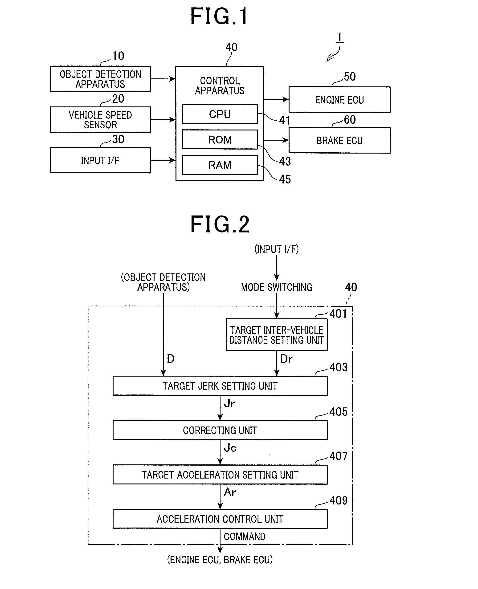 Inter-vehicle control apparatus