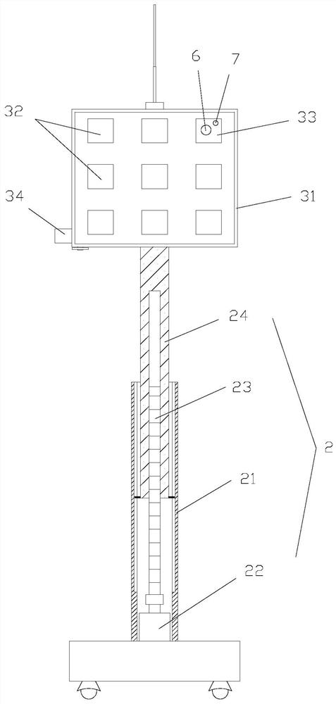 Strabismus nine-direction photographic instrument