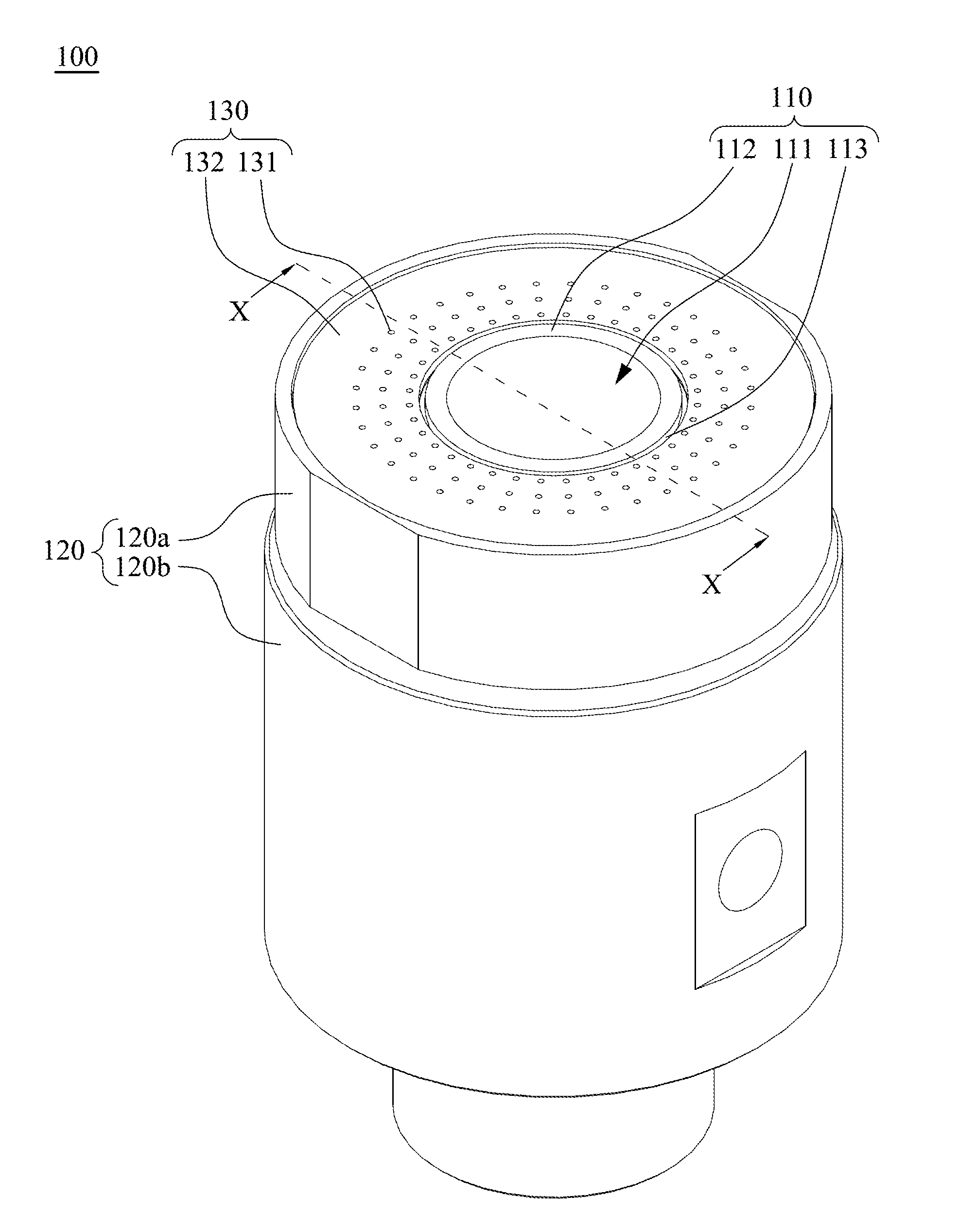 Fluid discharge device