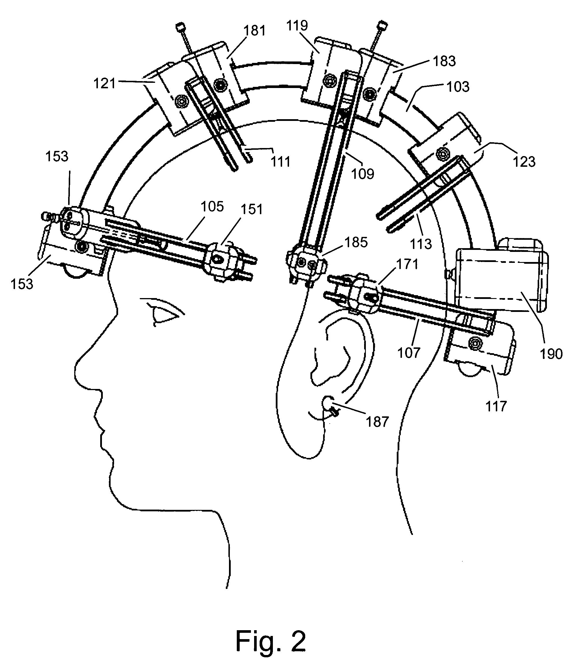 Methods and apparatus for positioning and retrieving information from a plurality of brain activity sensors