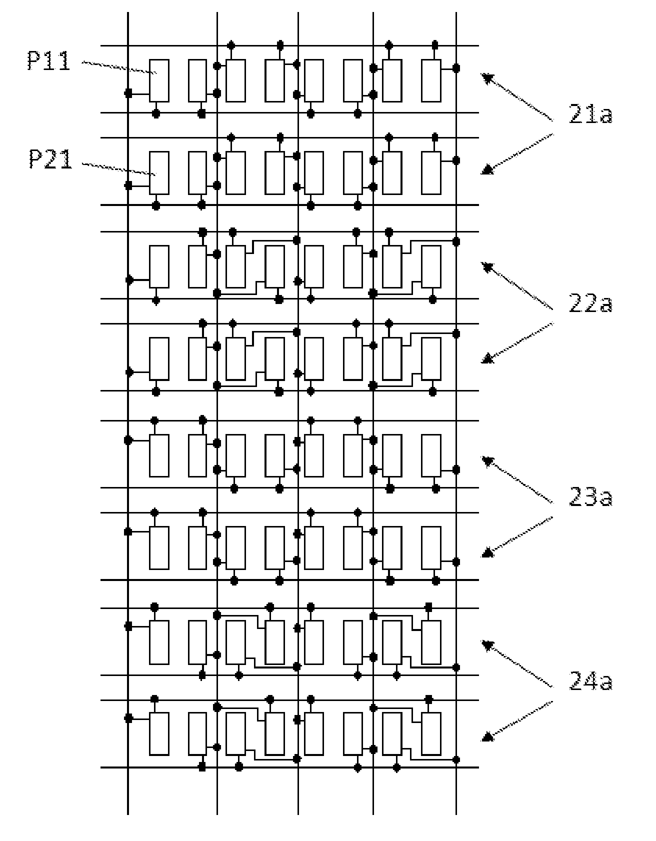 Array substrate, liquid crystal panel and liquid crystal display device