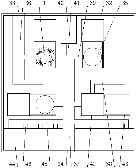 Air-ground berthing and transporting system between airport and main urban area