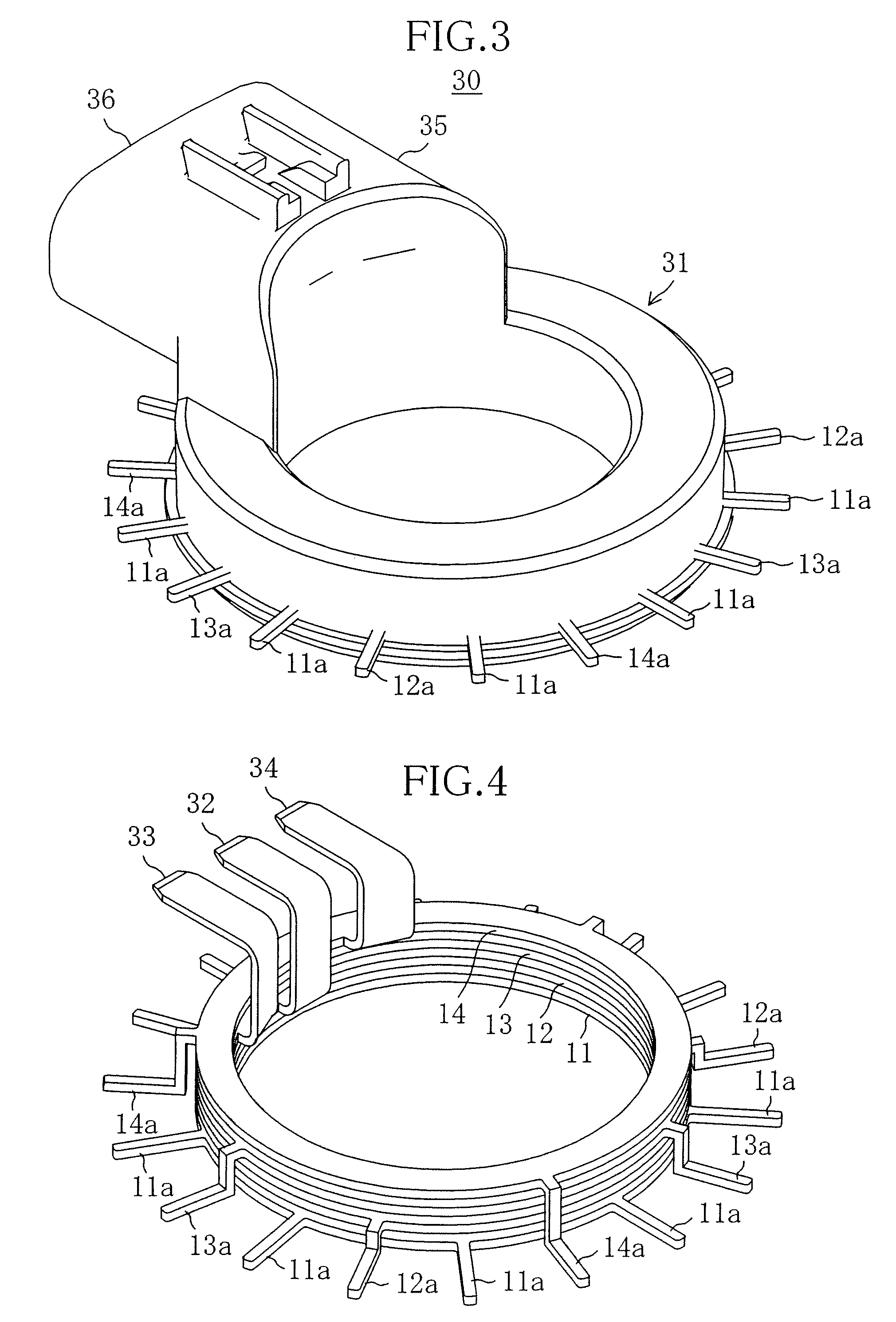 Insulating motor housing