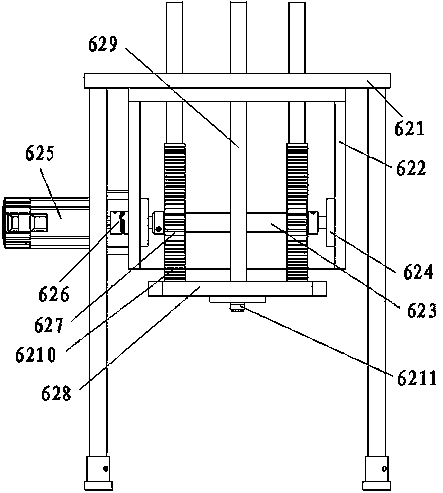 The plunger feeding mechanism of the electronic drain valve spool assembly machine