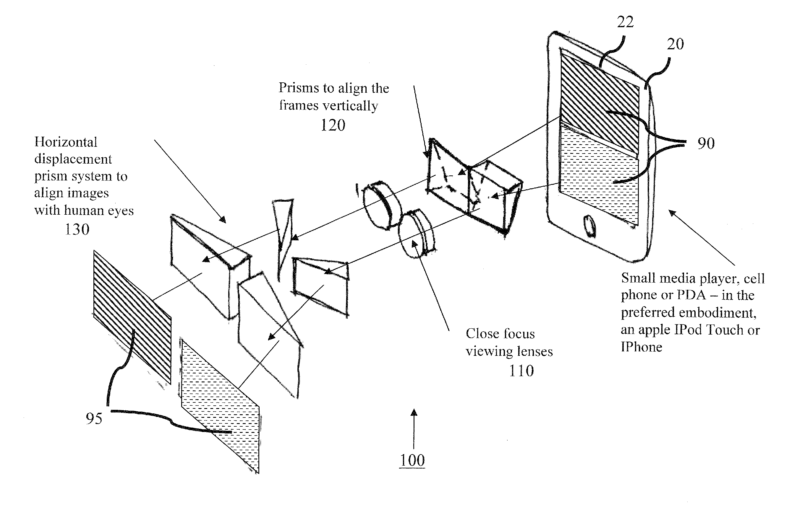 Method and apparatus for providing a 3D image via a media device