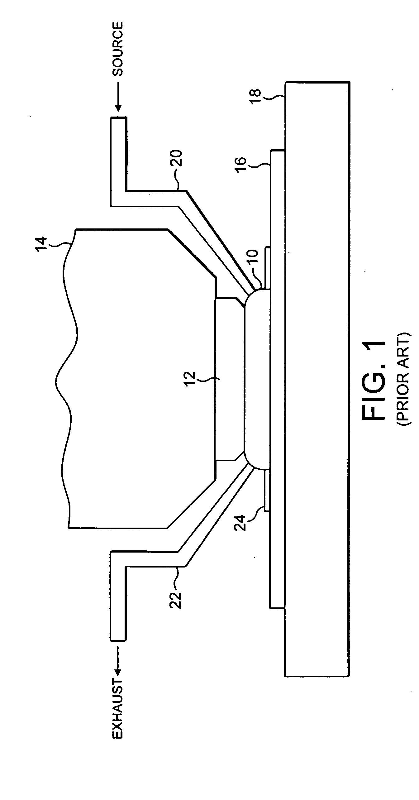 Vacuum system for immersion photolithography