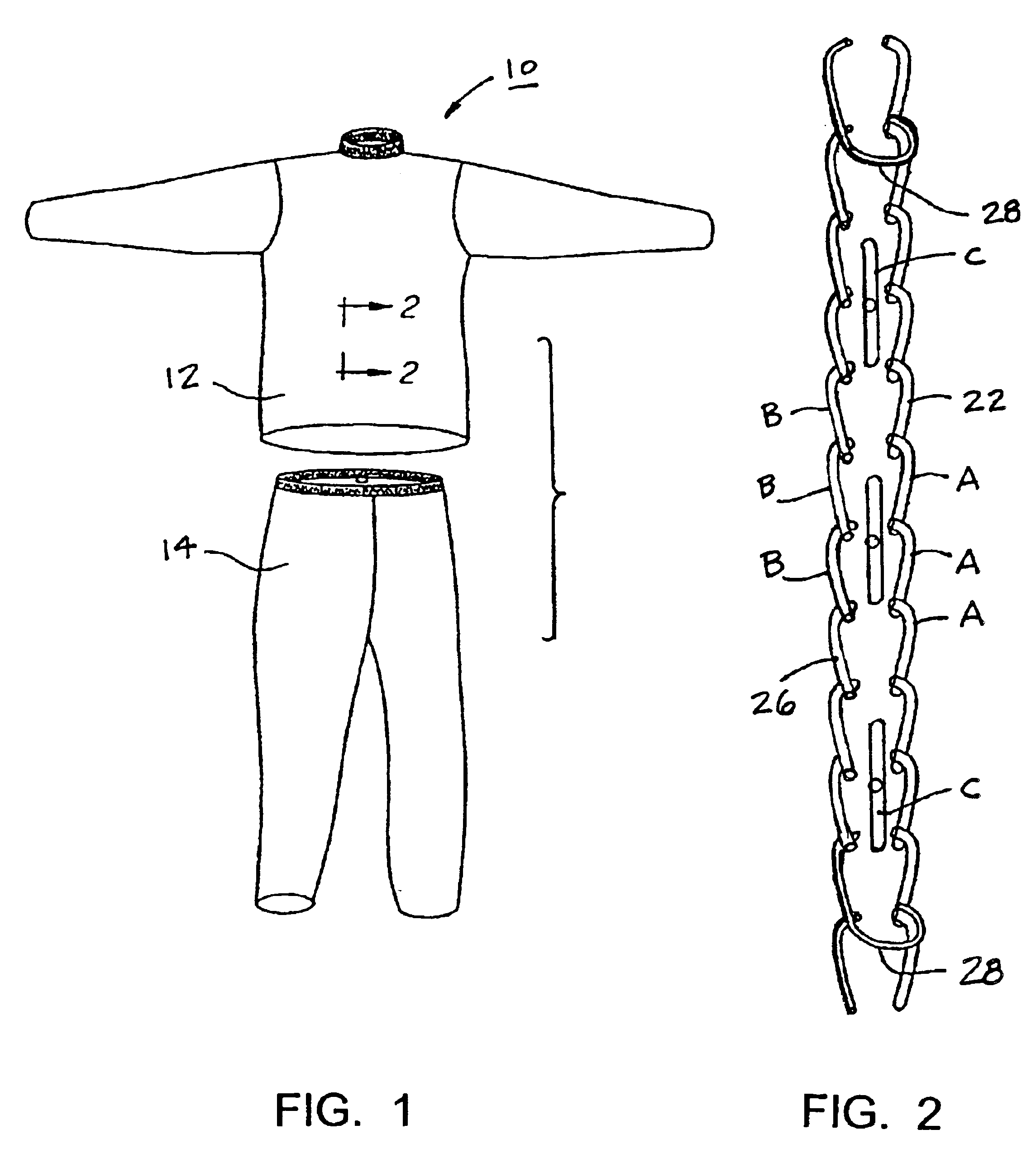 Bi-ply fabric construction and apparel formed therefrom