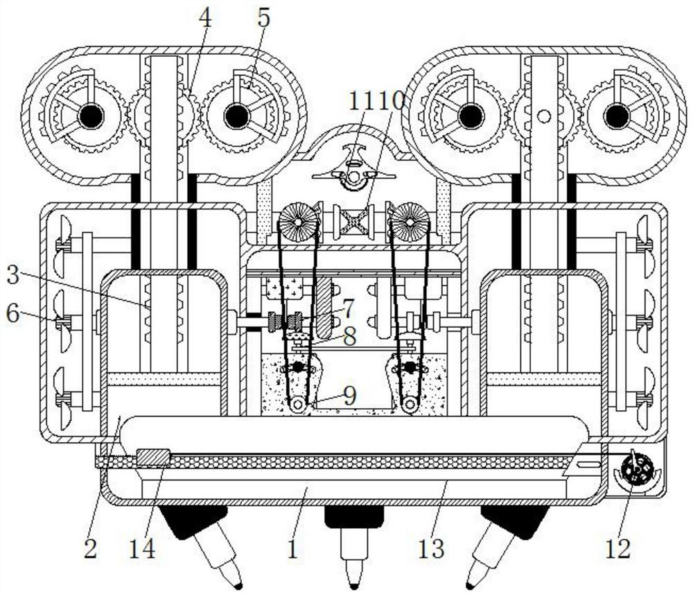 Integrated device capable of synchronously removing dust in polishing process