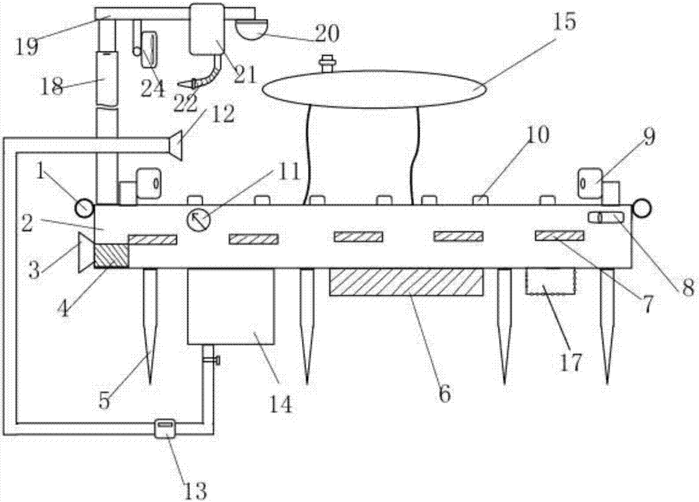 Safe Batrachia spawning and hatching device