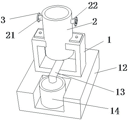 Treatment device for light hydrocarbon-containing petrochemical gas