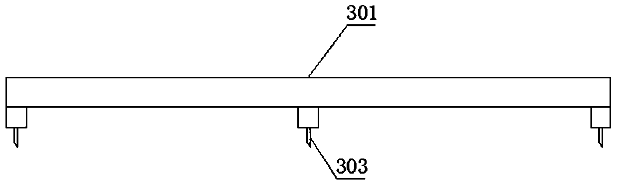 Sidewalk floor tile composite structure and laying construction method thereof