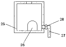 Medicine feeding nursing device for tumour patients