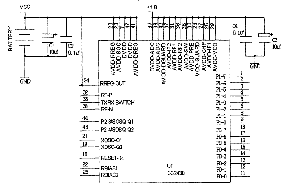 Water pressure remote monitoring management system of fire-fighting water supply network