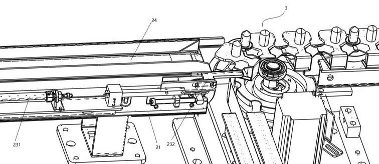 Spinning frame bobbin base parallel conveying system