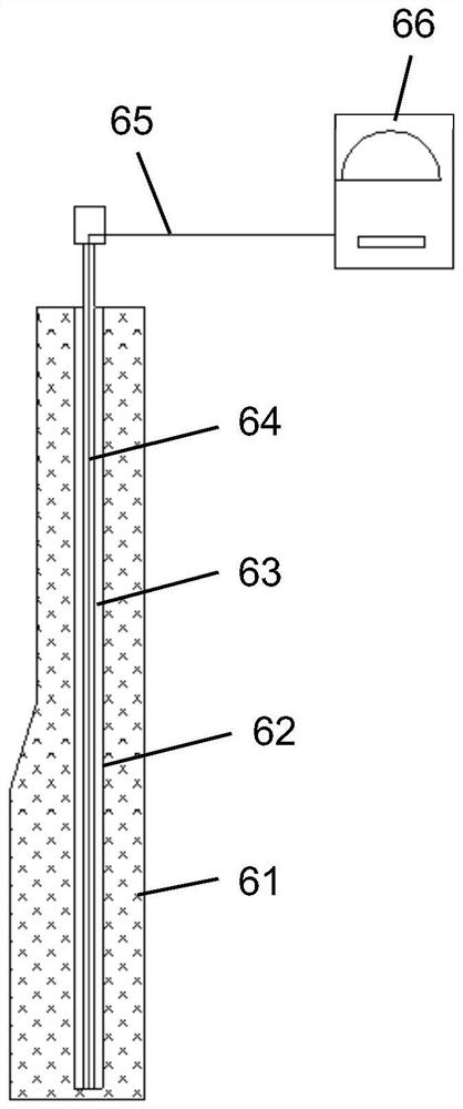 Continuous temperature measuring device for tundish molten steel