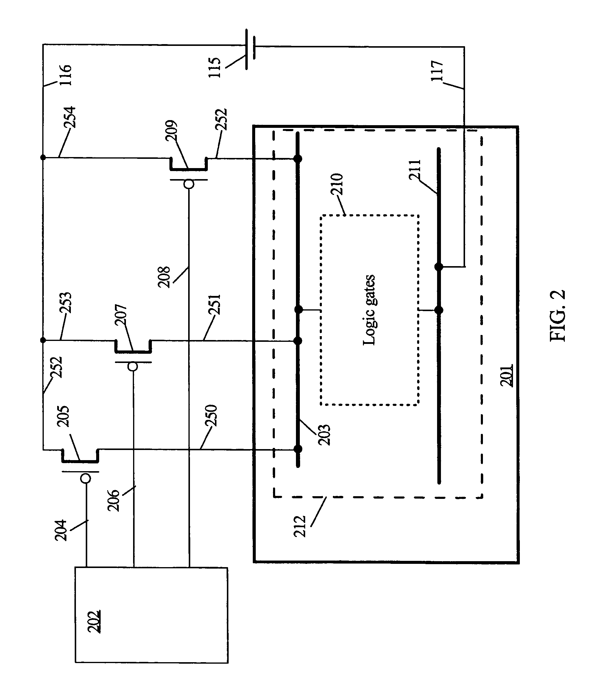 Dynamic leakage control circuit