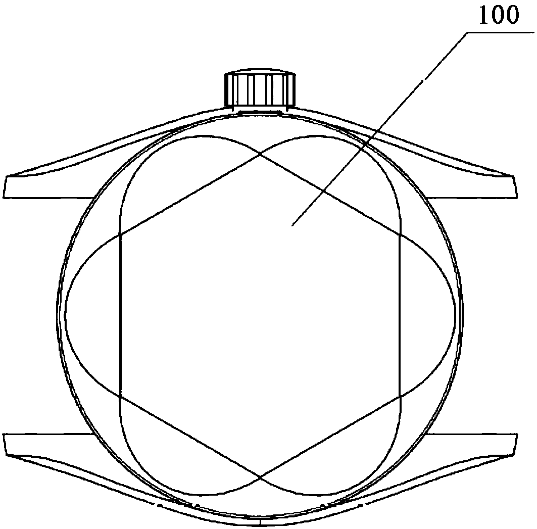 Novel artificial corundum and watch using same