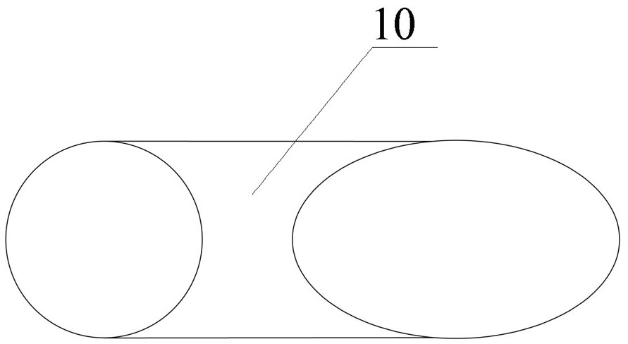 Construction method of cast-in-place road shoulder of mobile chute trolley