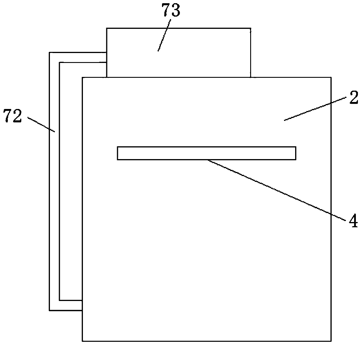 Polishing device in cosmetic bag production and using method thereof