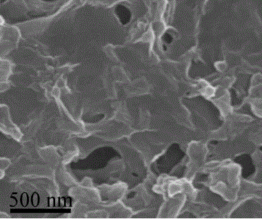 A preparation method of graphene-coated silicon dioxide nanotube composite negative electrode material for lithium ion battery