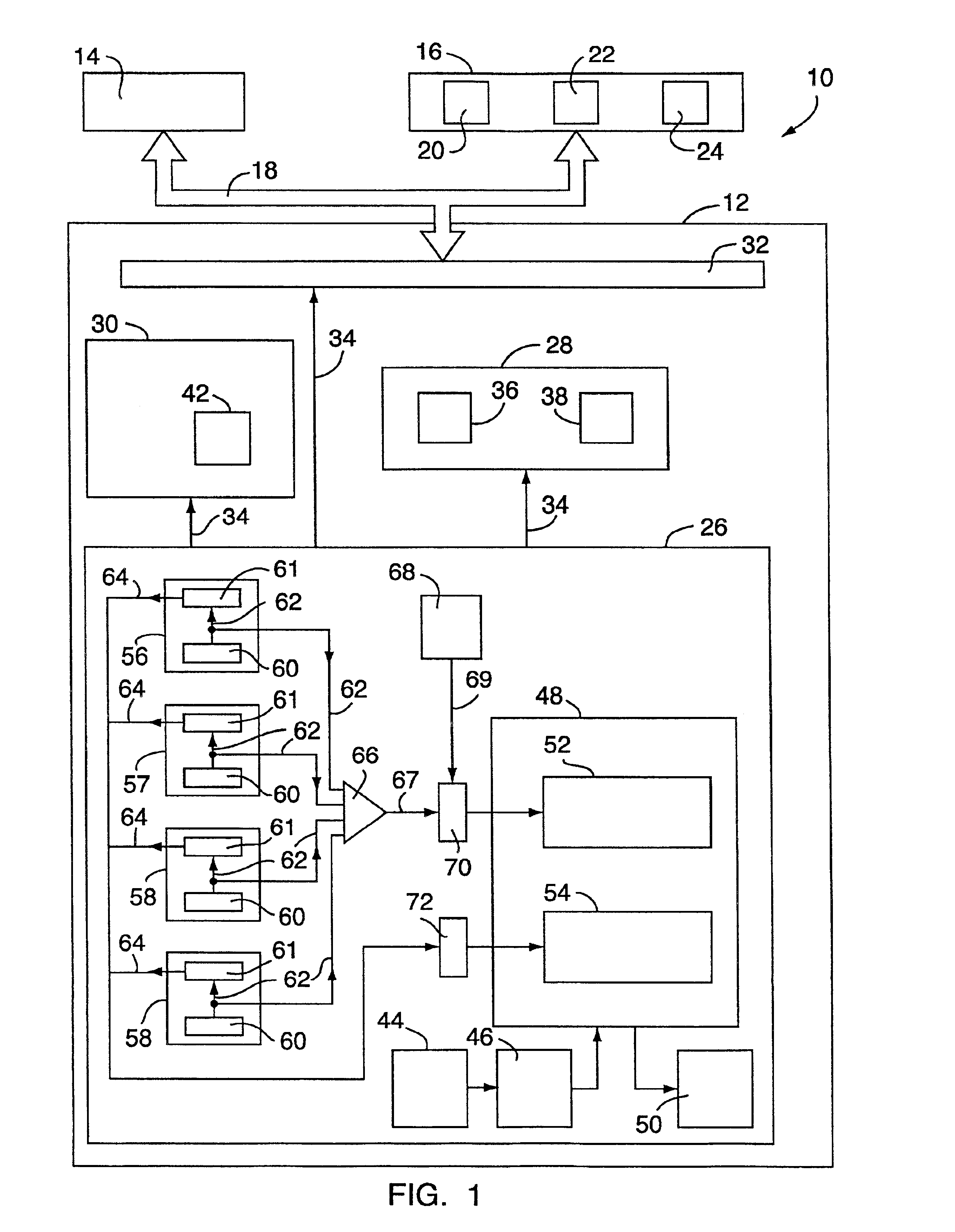 Superscalar processor having content addressable memory structures for determining dependencies