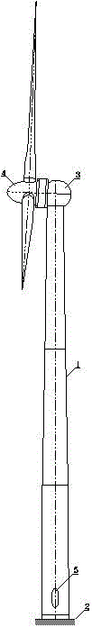 Tower drum doorframe gradually varied in thickness