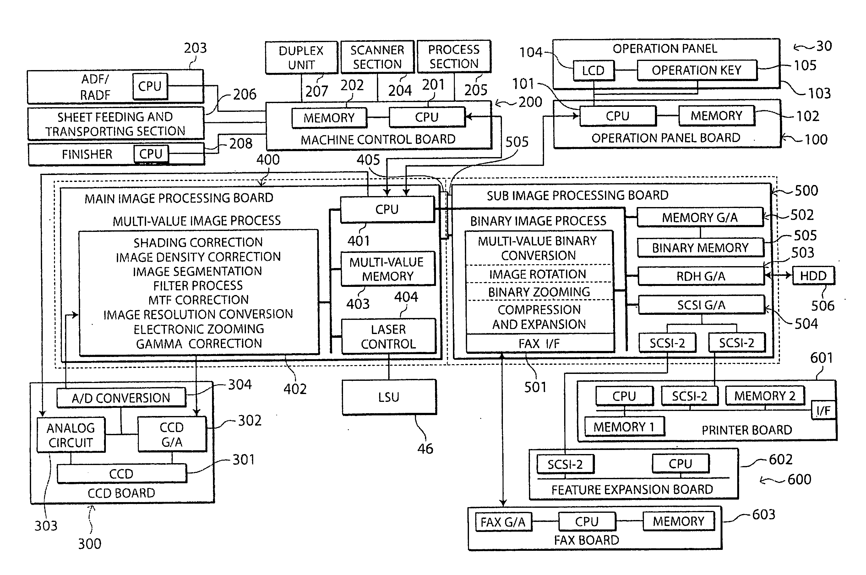 Image output apparatus