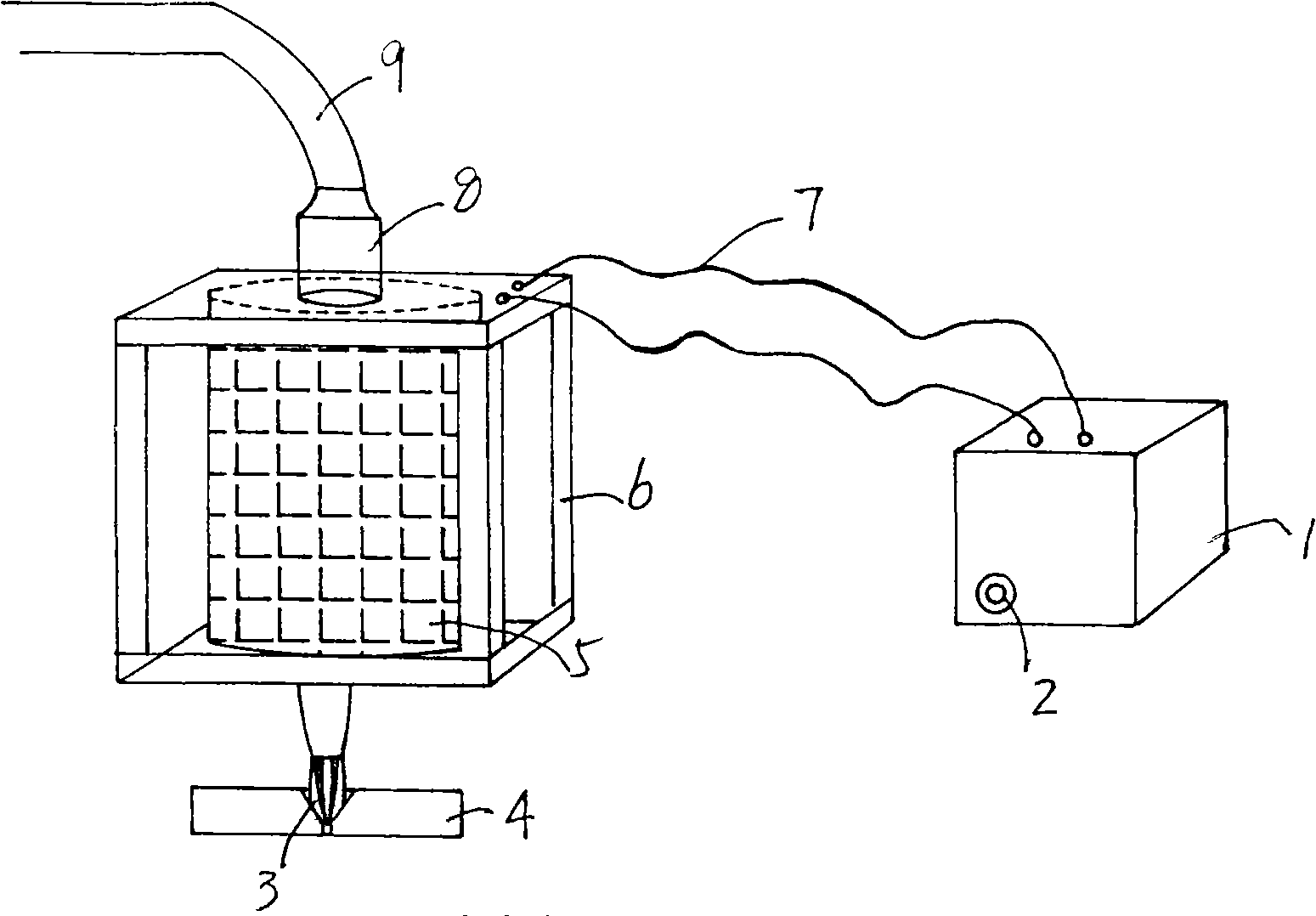 Production method for improving wearing resistance of plasma arc surfacing