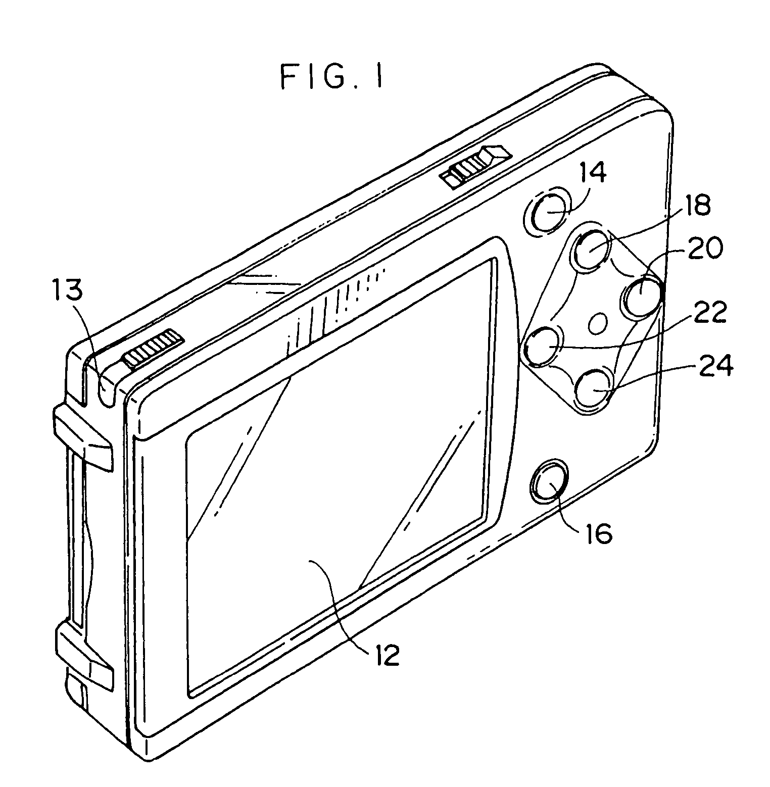 Tilt direction detector for orienting display information