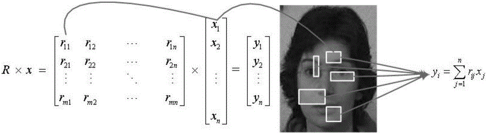 Compressed irregular block LBP-based video target tracking method