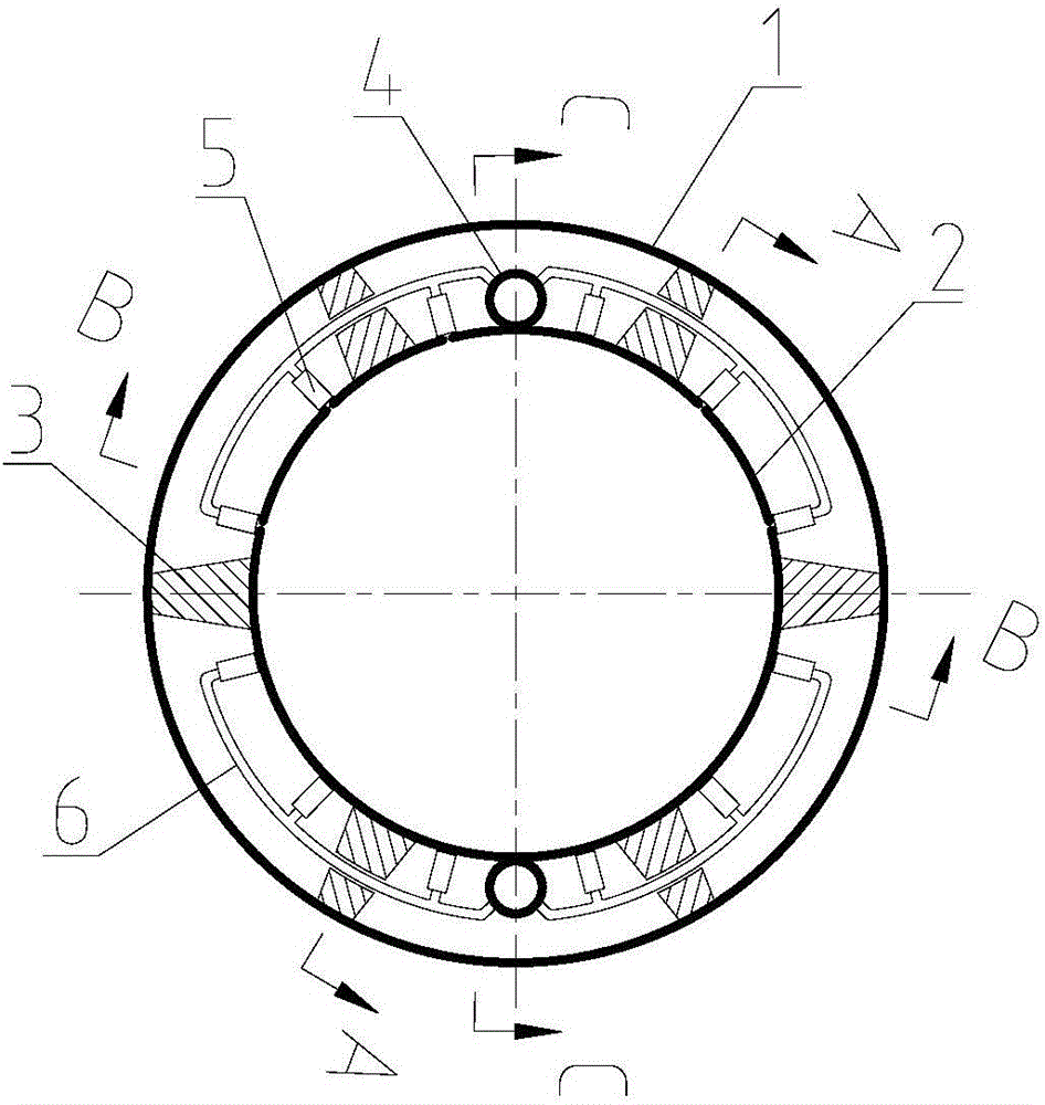 Bubble-drag-reduction-type marine mining riser