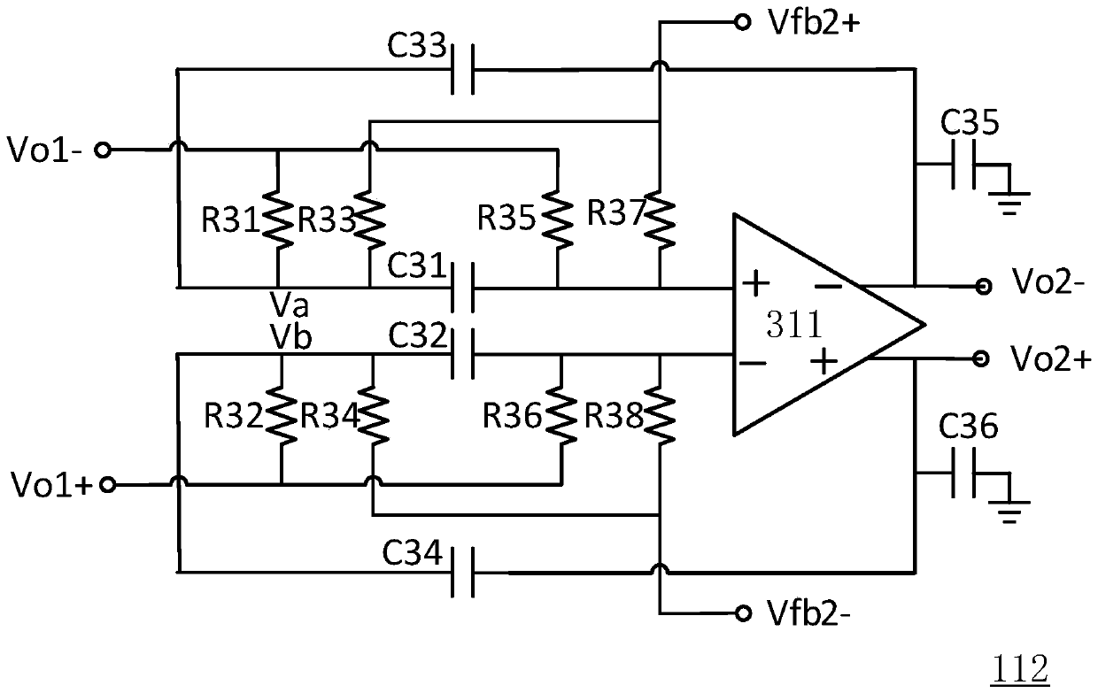 Continuous third-order sigma-delta modulator circuit based on active resistor-capacitor integrator