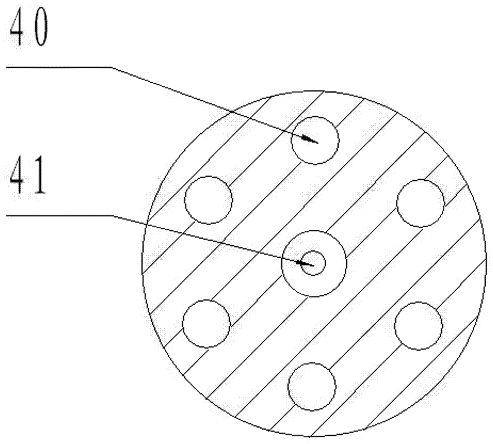 High-temperature molten aluminum filtering and quantitative casting device