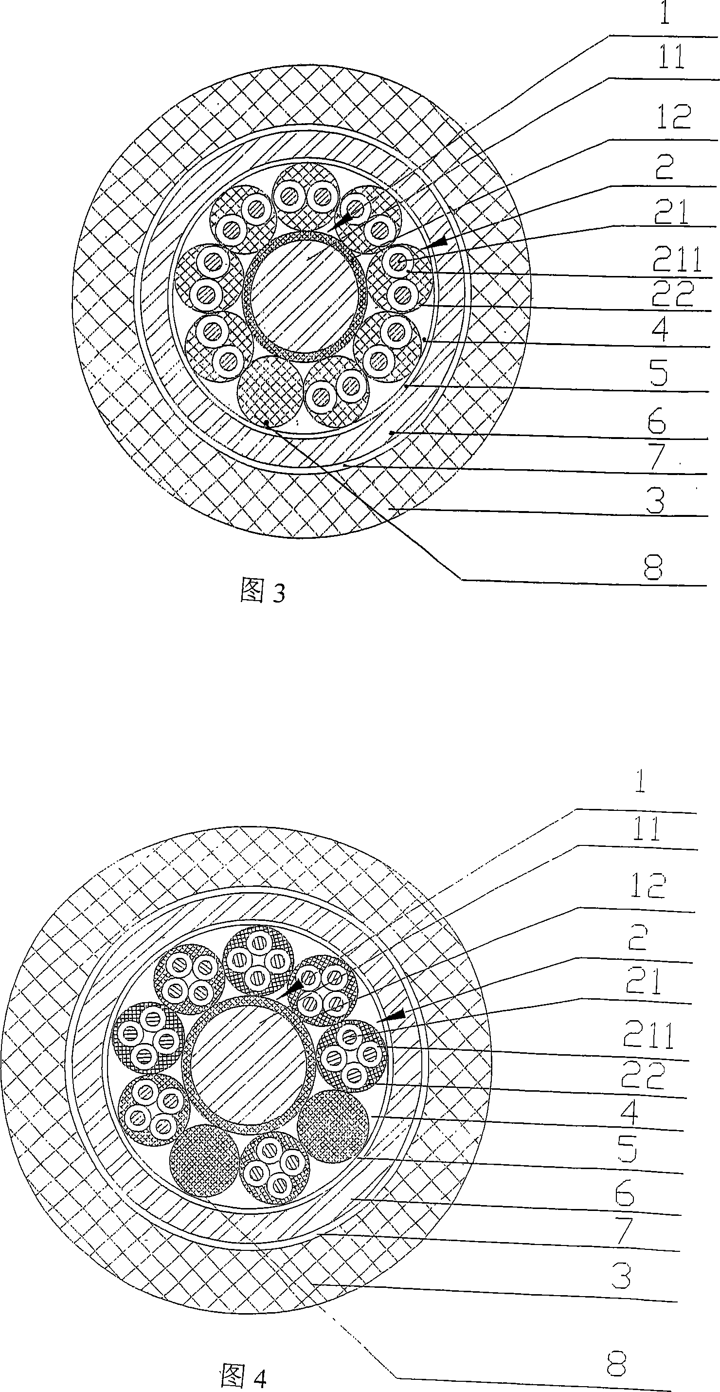 Floatage signal cable for ocean operation