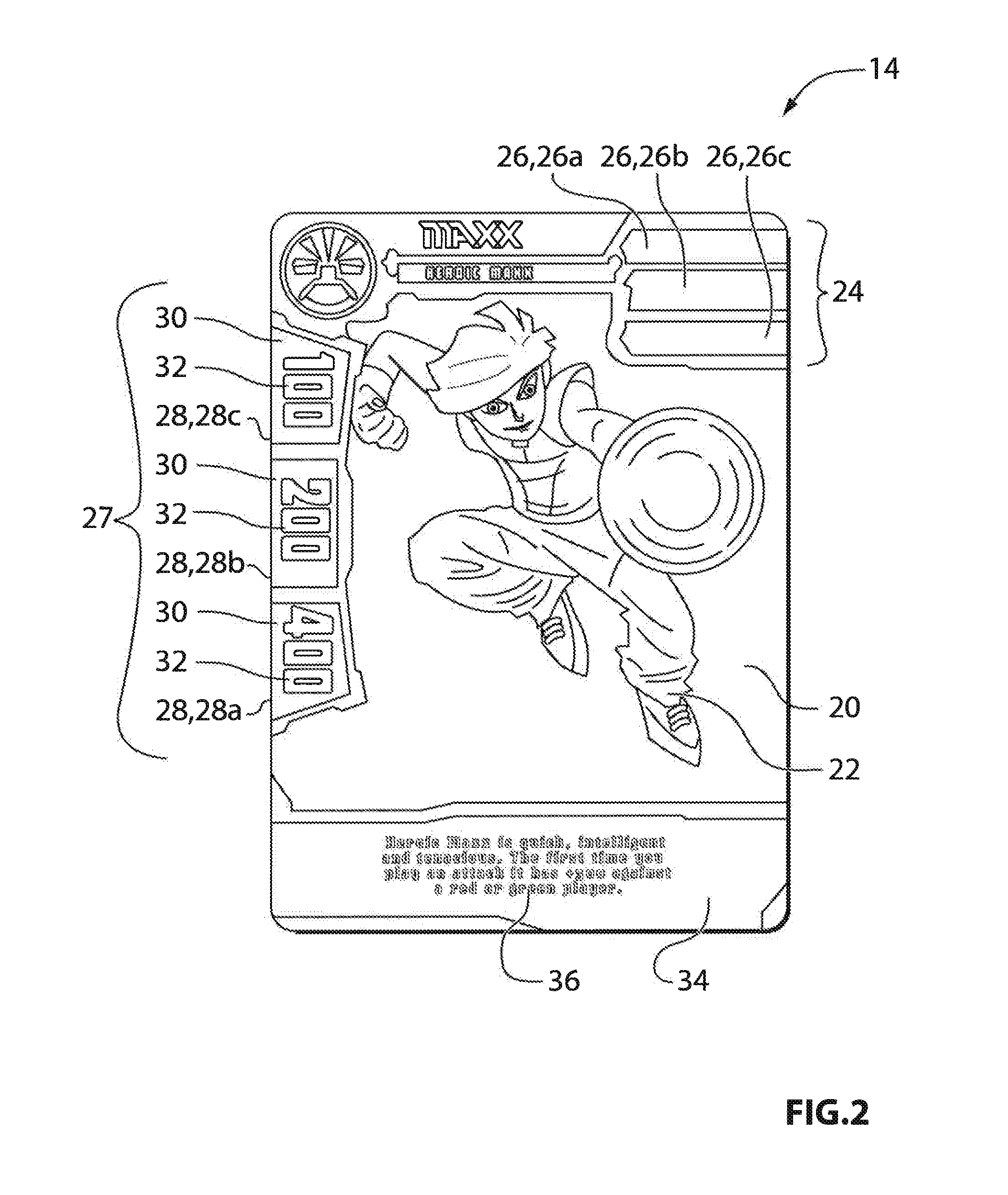 Game, method of play, and stackable members such as cards which may be used for a game