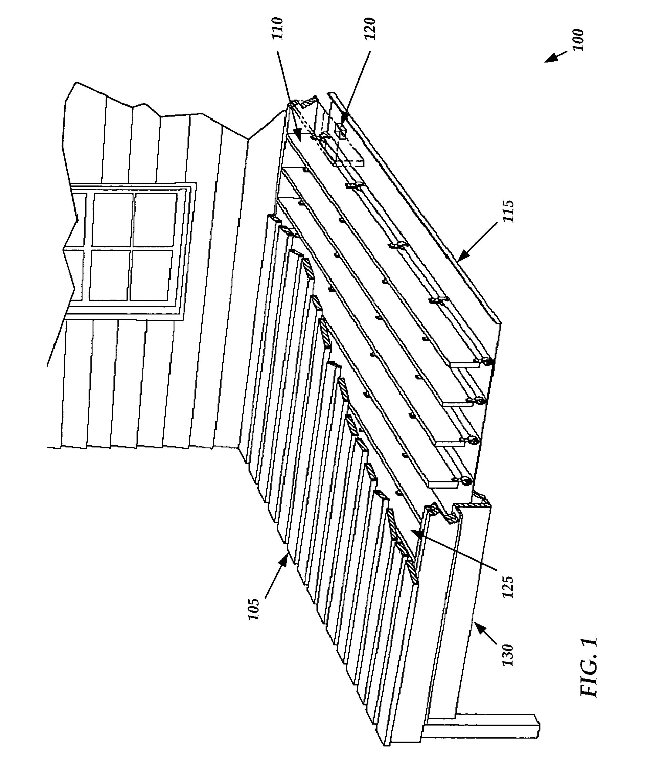 Ventilated deck drainage systems