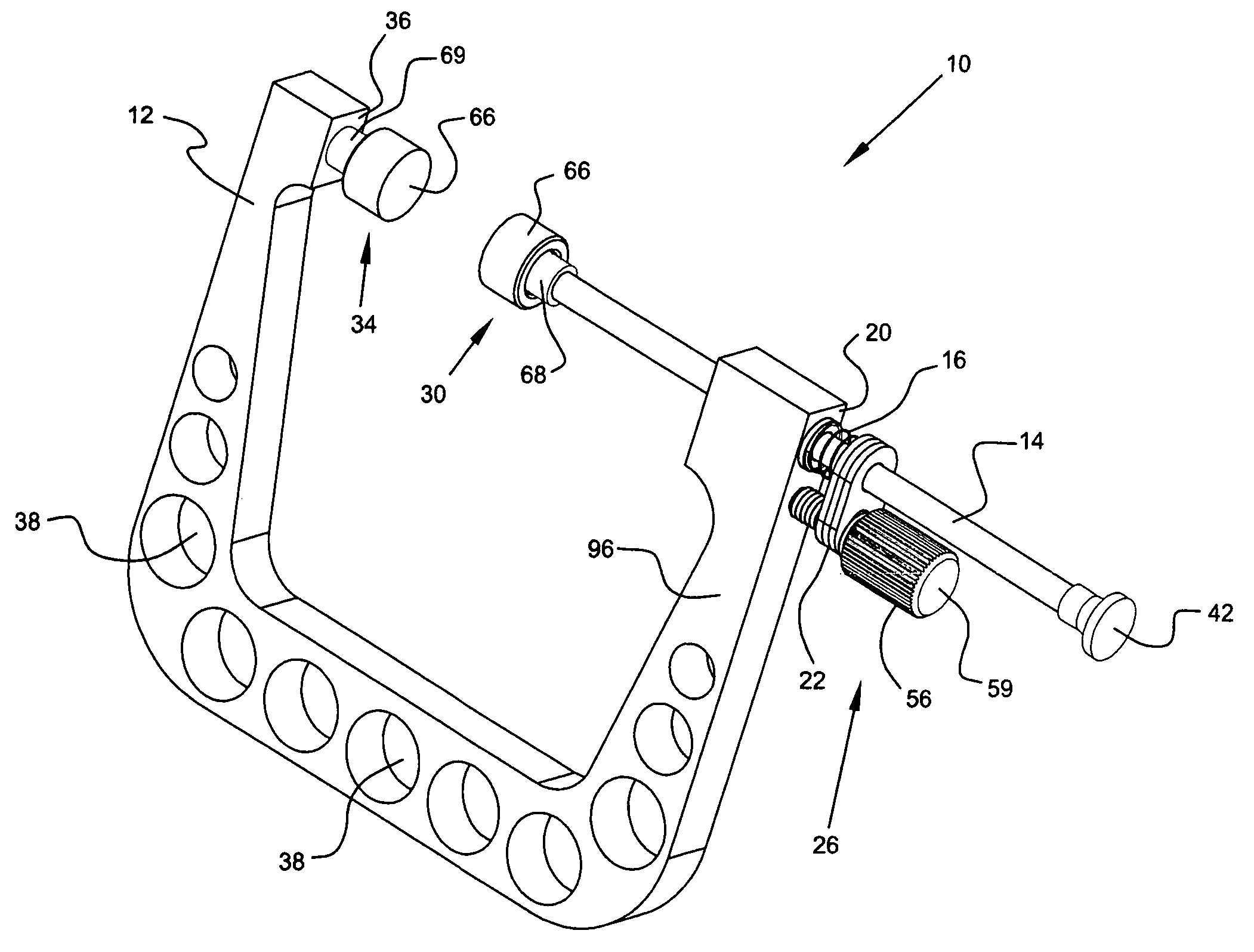 Quick set clamp device