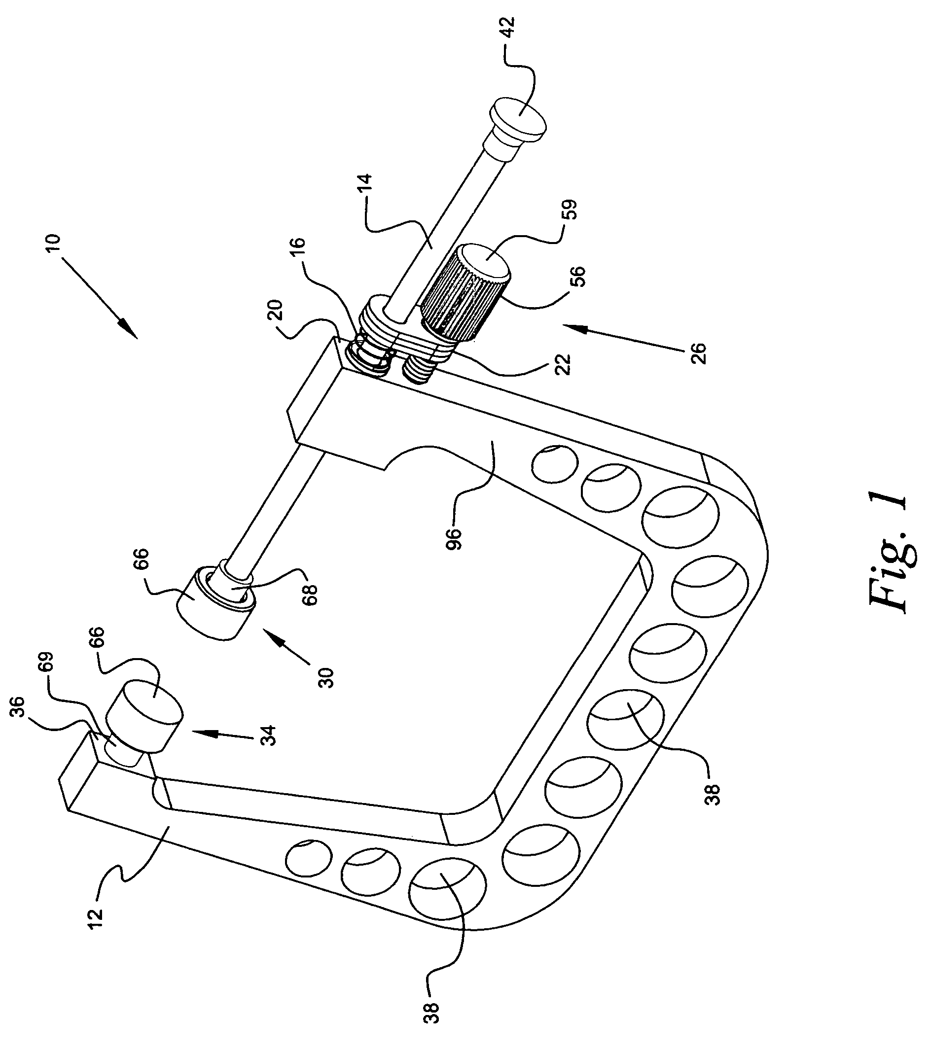 Quick set clamp device