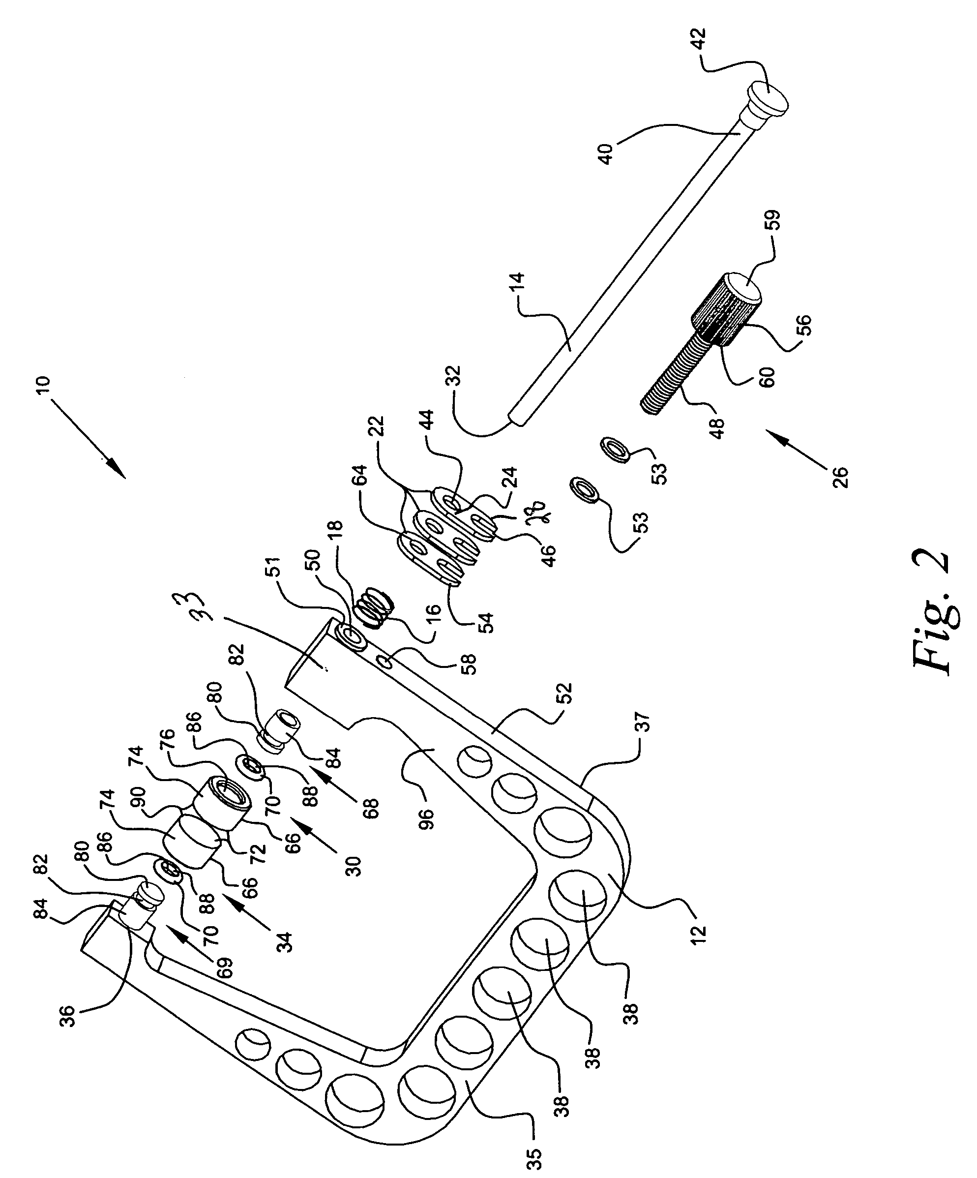 Quick set clamp device