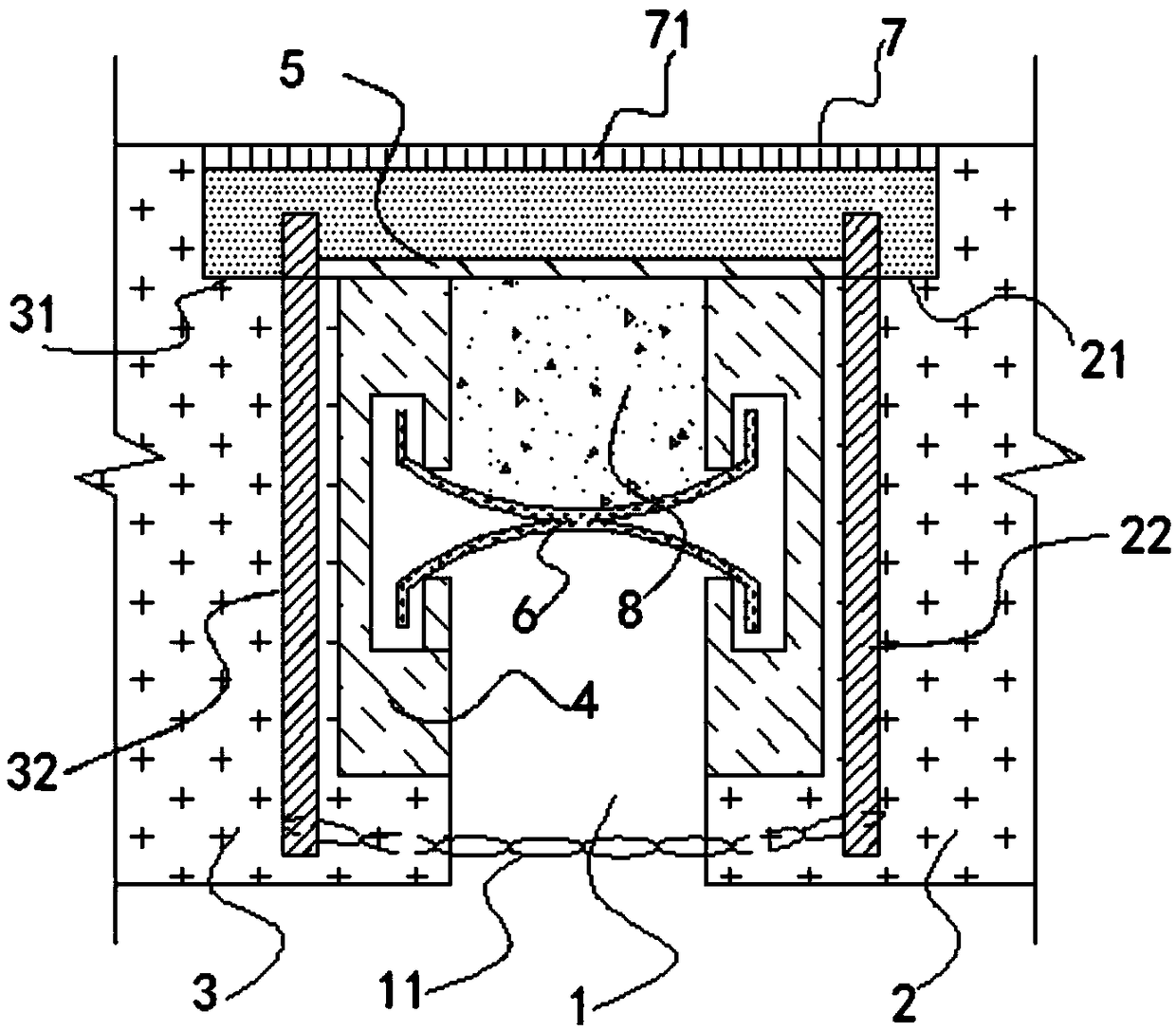 Bridge expansion joint structure