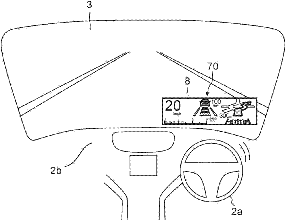 Vehicular information display apparatus